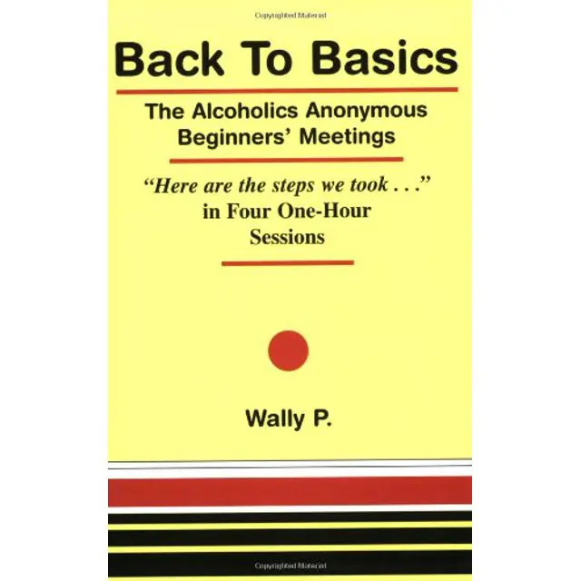 A book cover with the title back to basics.