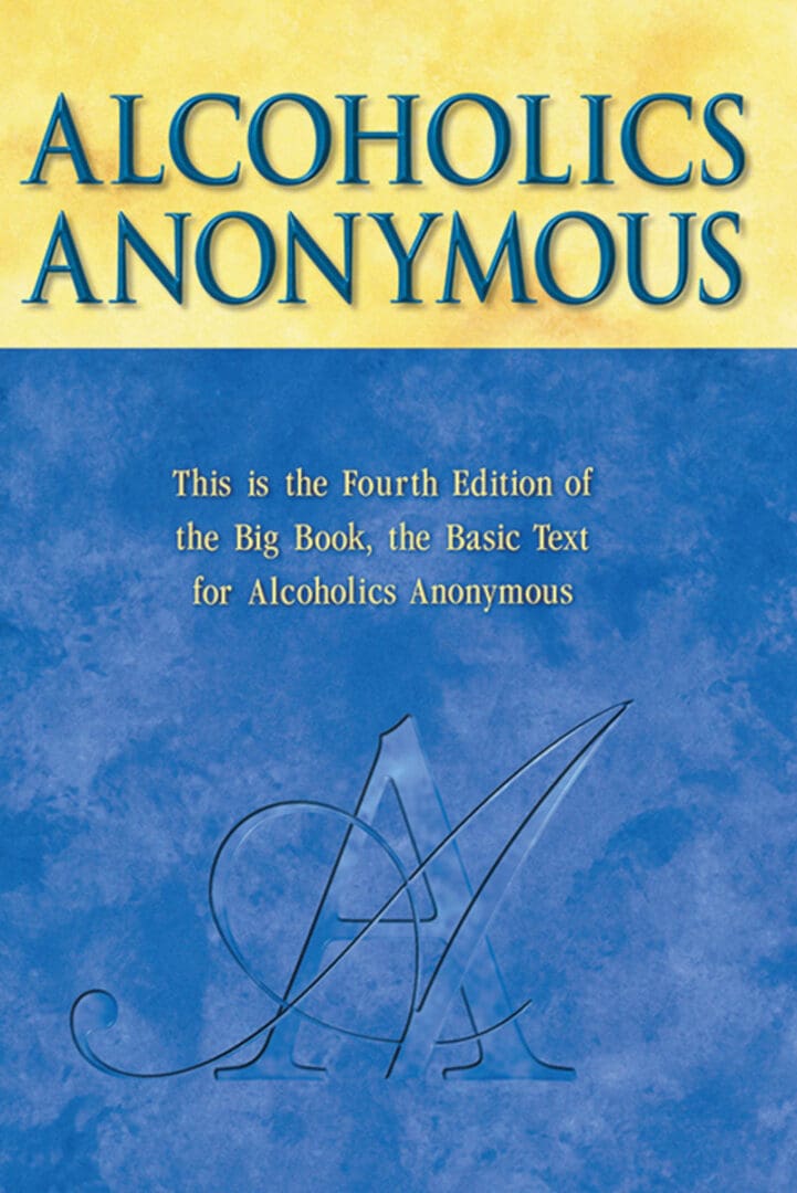 A book cover with the word anonymous written in yellow.